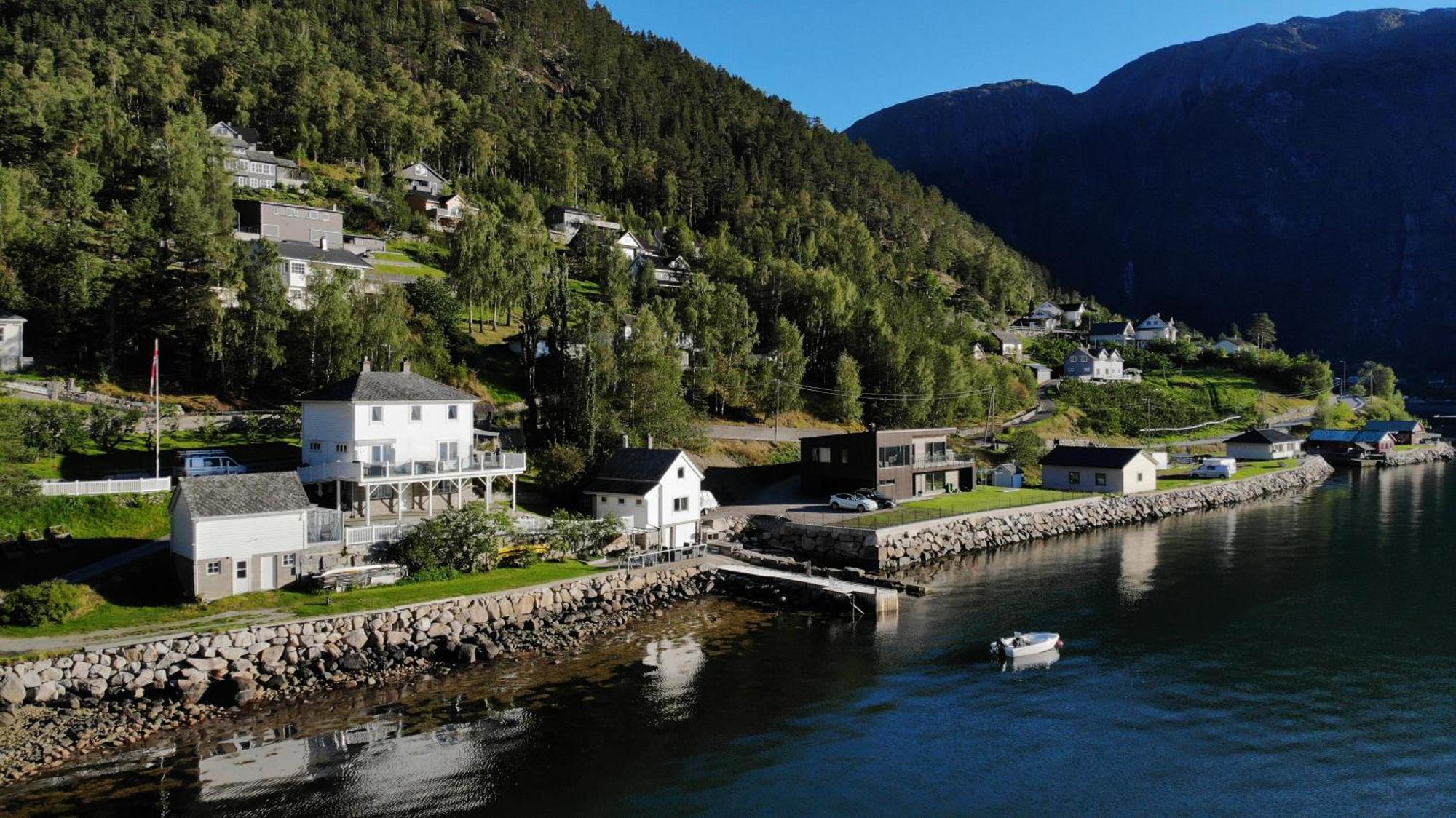 Fjordperlen Villa Eidfjord Exterior photo