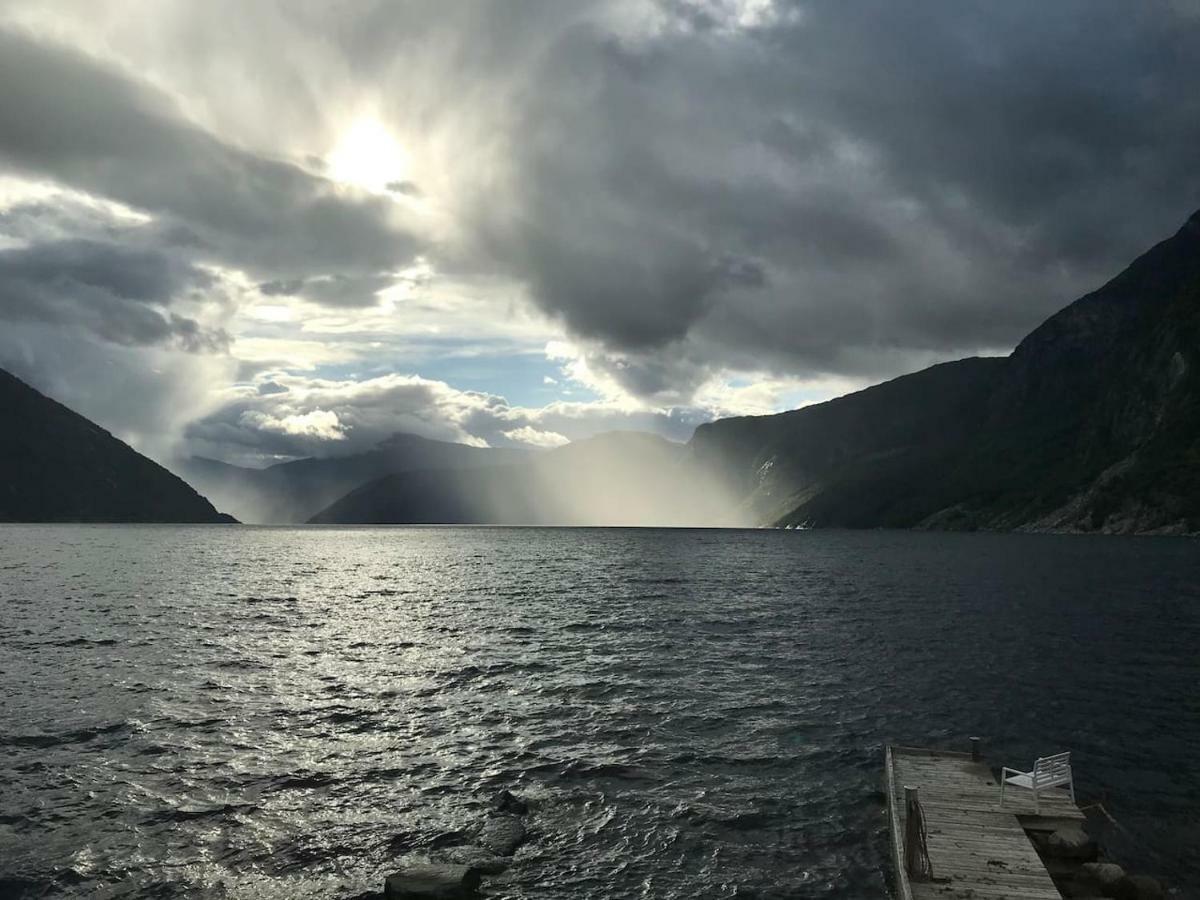 Fjordperlen Villa Eidfjord Exterior photo